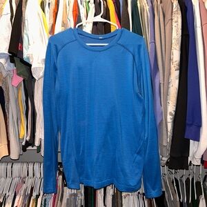 Men's lululemon Blue Long Sleeve Shirt